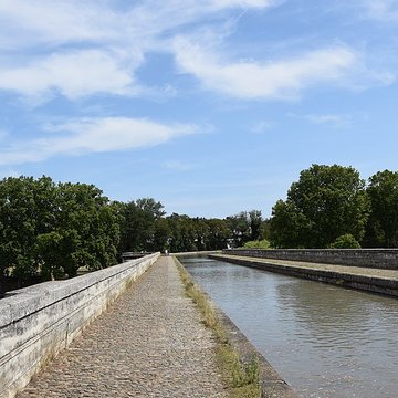 Canal du Midi : Pont-canal de lOrb