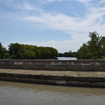 Canal du Midi : Pont-canal de lOrb