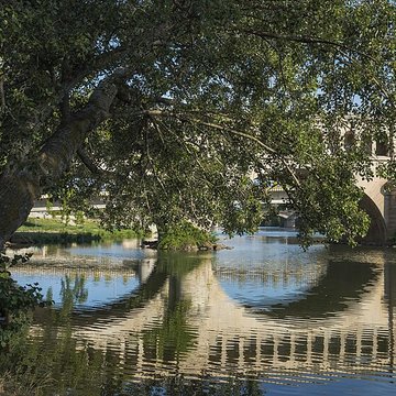 Canal du Midi : Pont-canal de lOrb