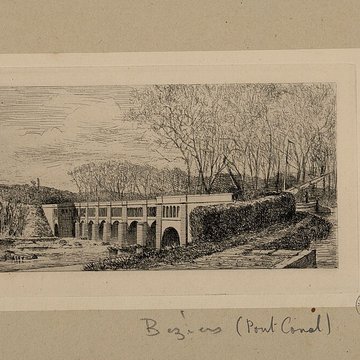 Canal du Midi : Pont-canal de lOrb