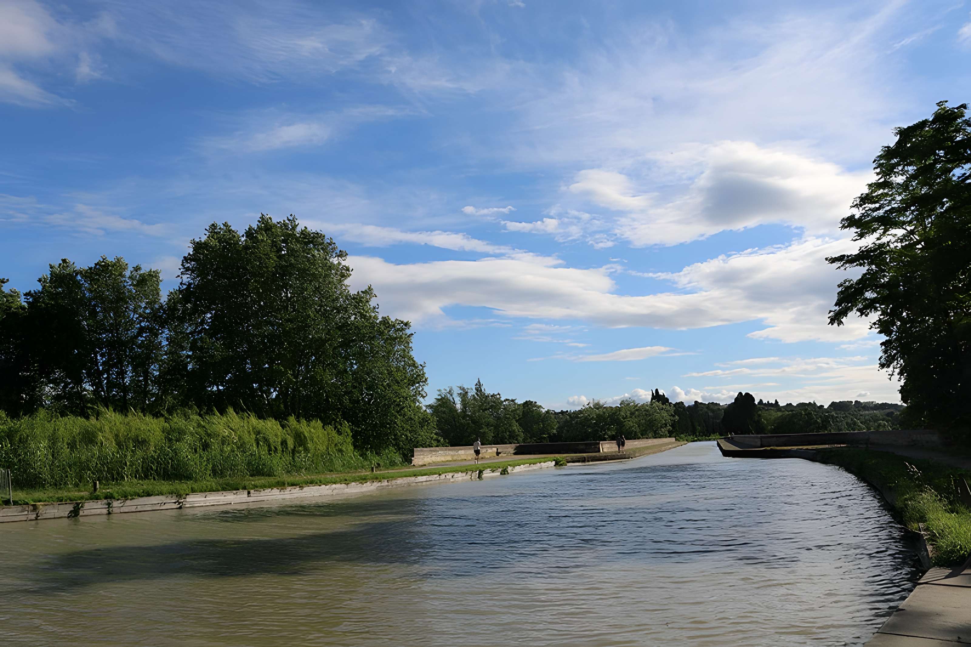 Canal du Midi : Pont-canal de l'Orb