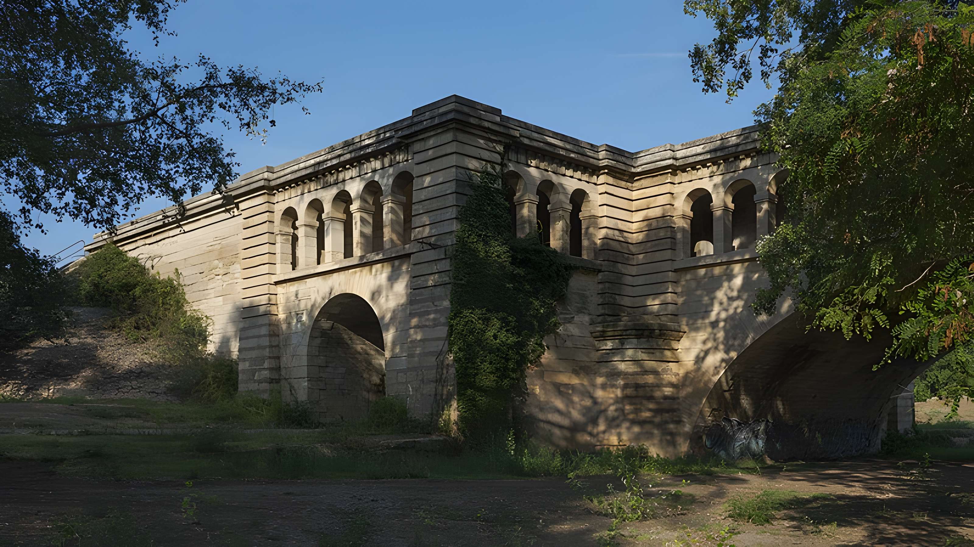 Canal du Midi : Pont-canal de l'Orb
