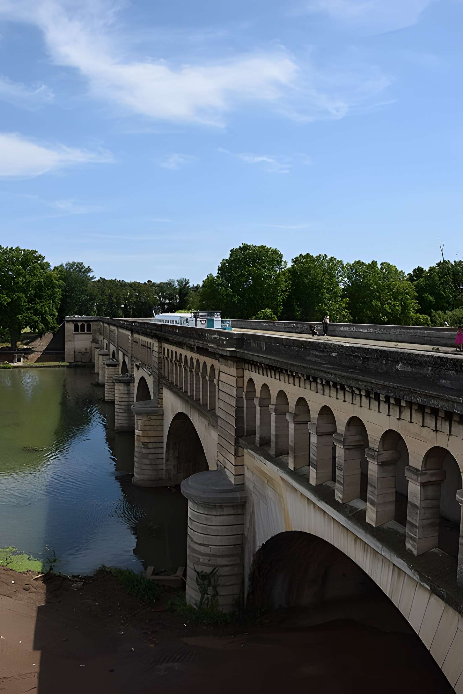 Canal du Midi : Pont-canal de l'Orb