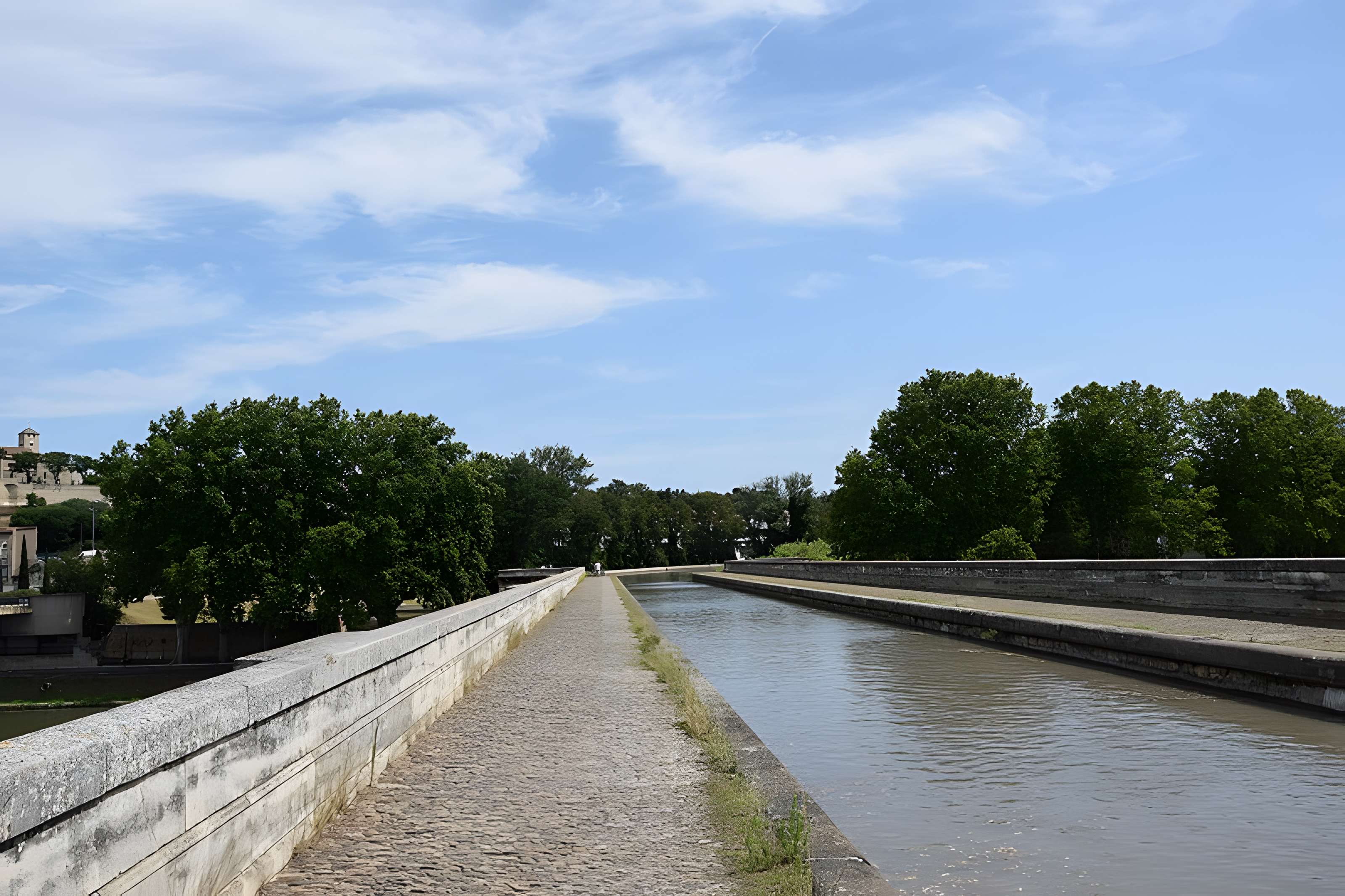 Canal du Midi : Pont-canal de l'Orb