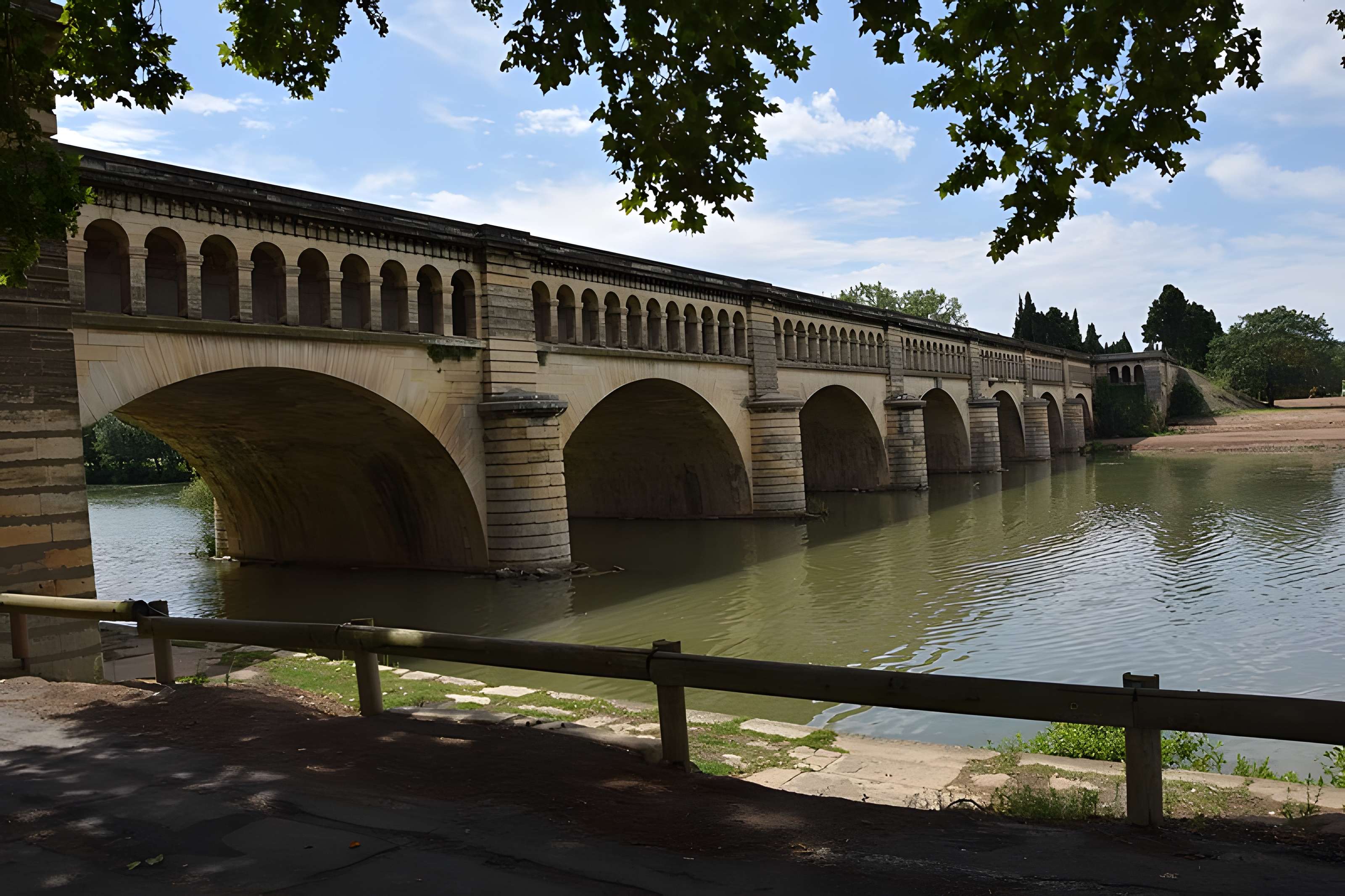 Canal du Midi : Pont-canal de l'Orb