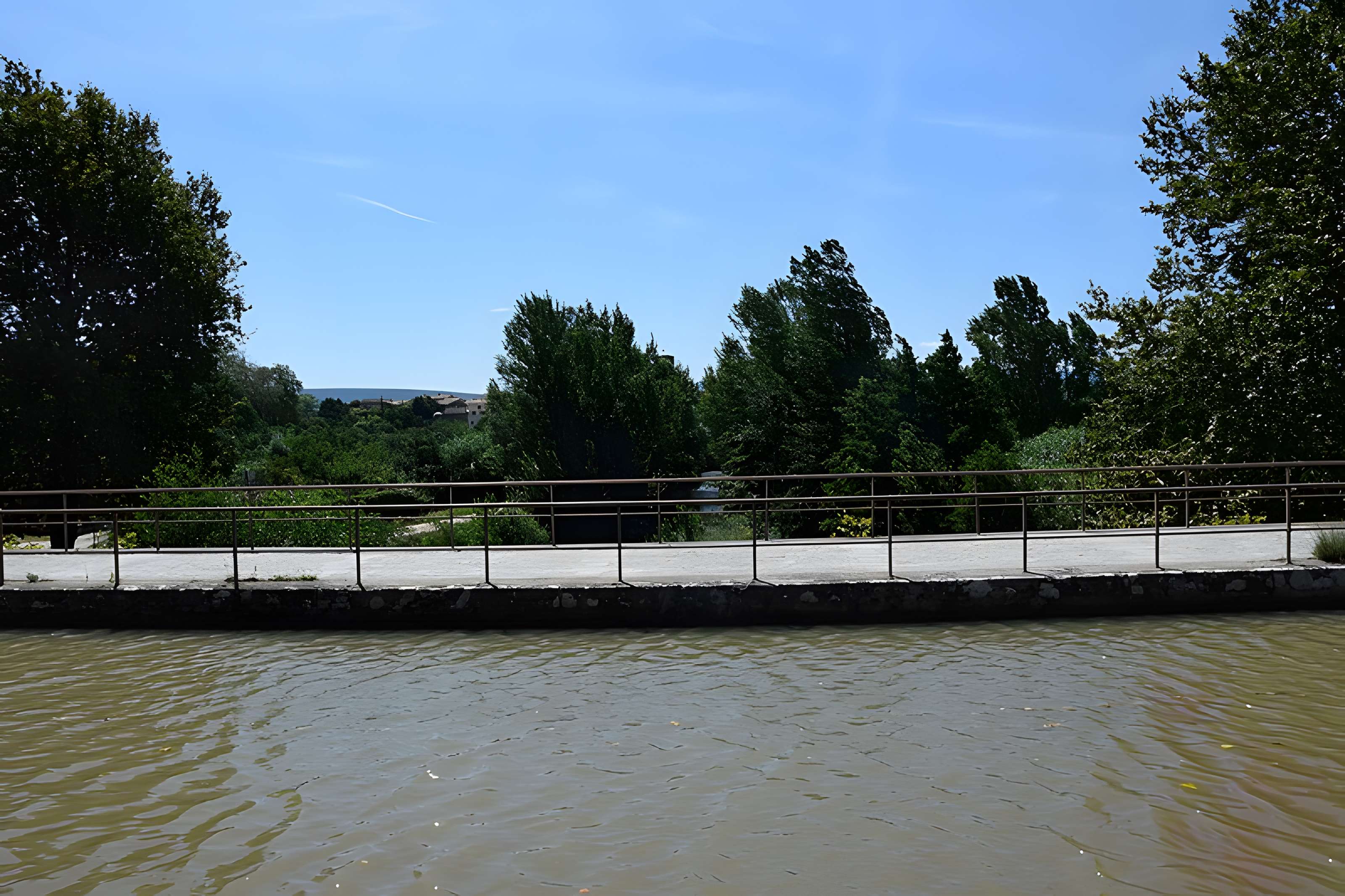 Canal du Midi : Pont-canal de l'Orbiel