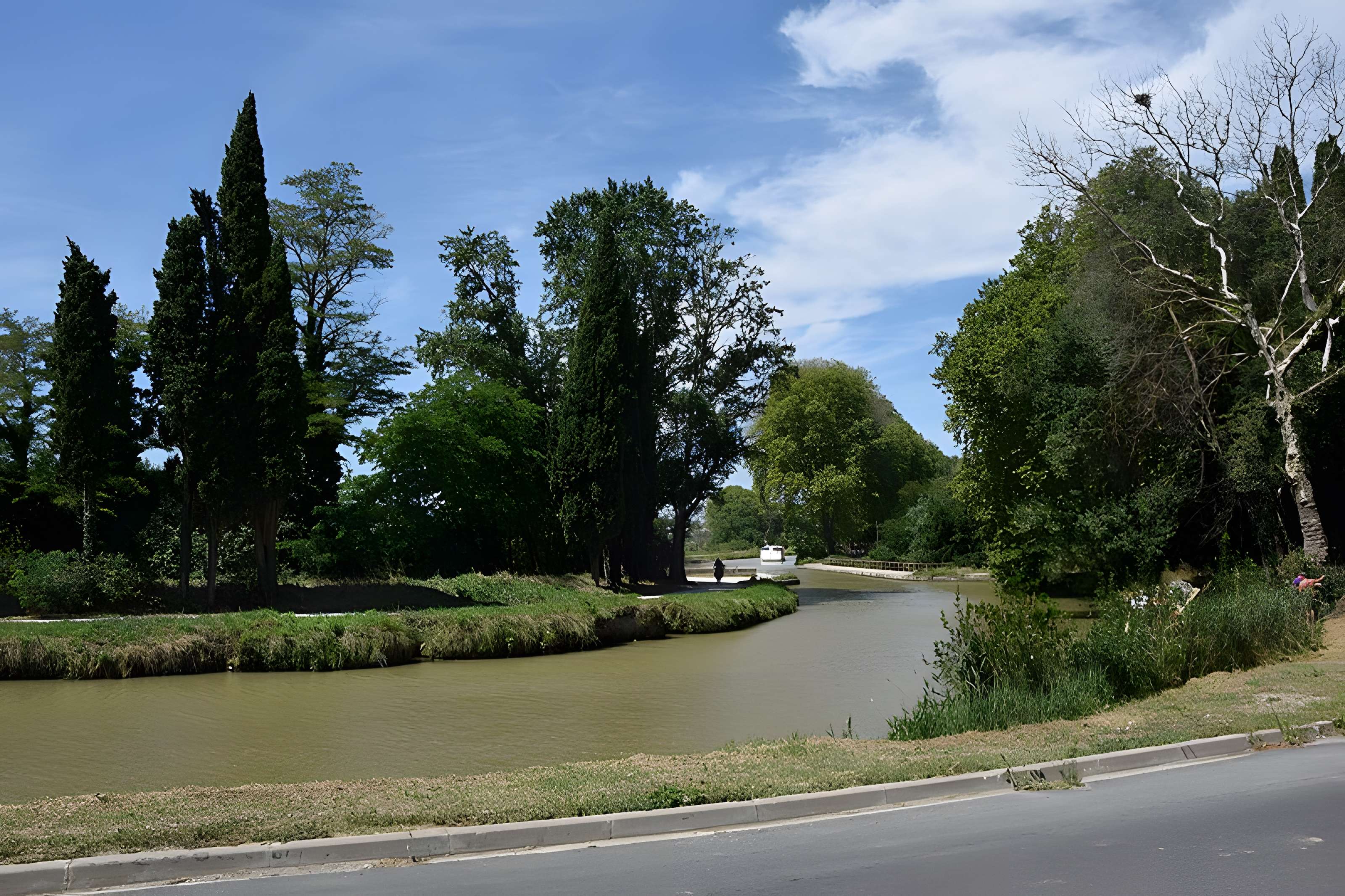 Canal du Midi : Pont-canal de l'Orbiel