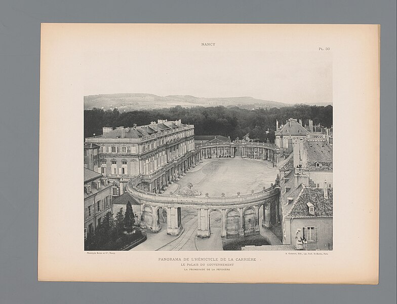 Palais du gouvernement de Nancy 