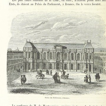 Palais du Parlement de Bretagne à Rennes