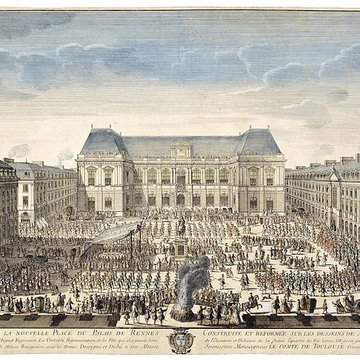 Palais du Parlement de Bretagne à Rennes