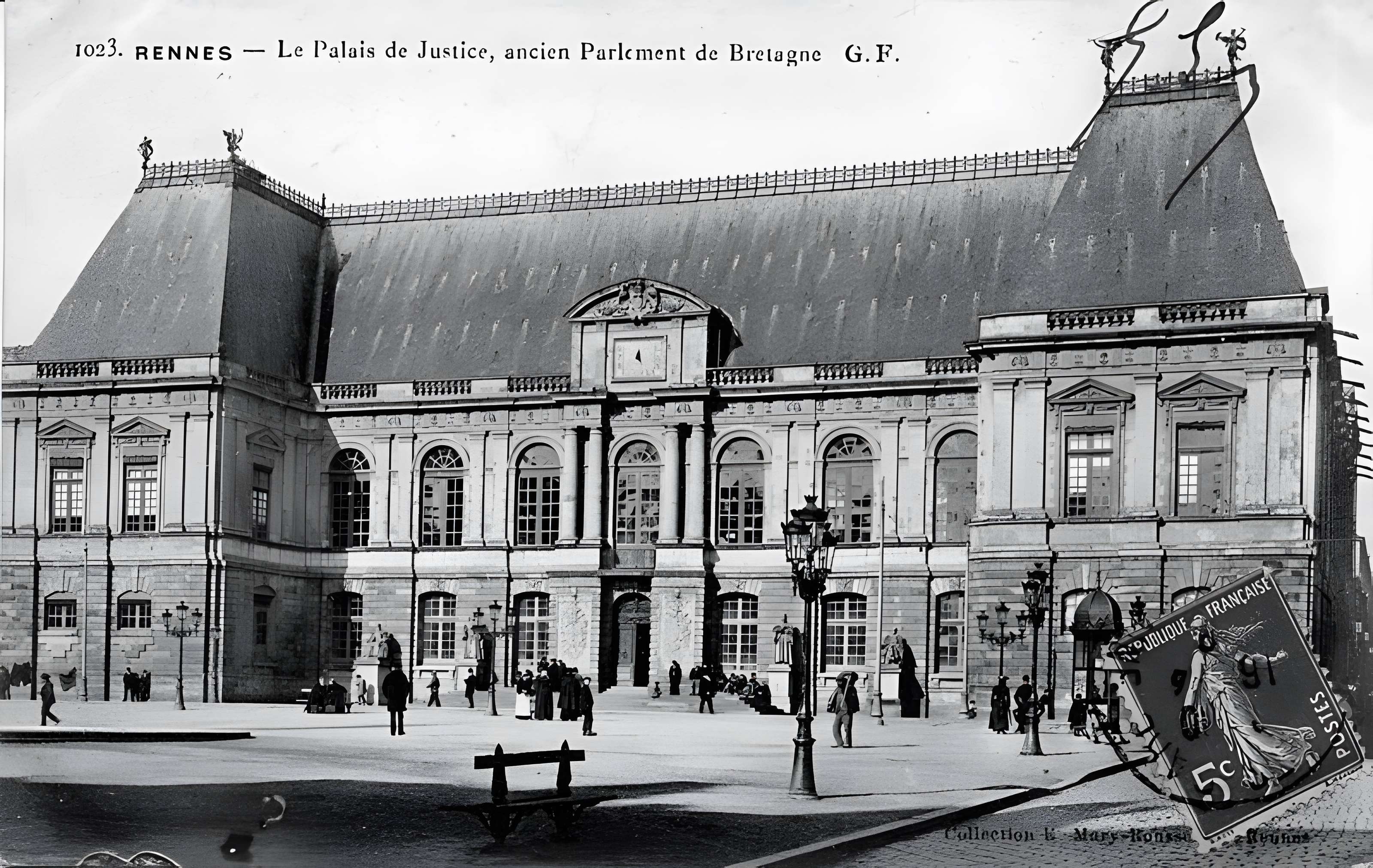 Palais du Parlement de Bretagne à Rennes