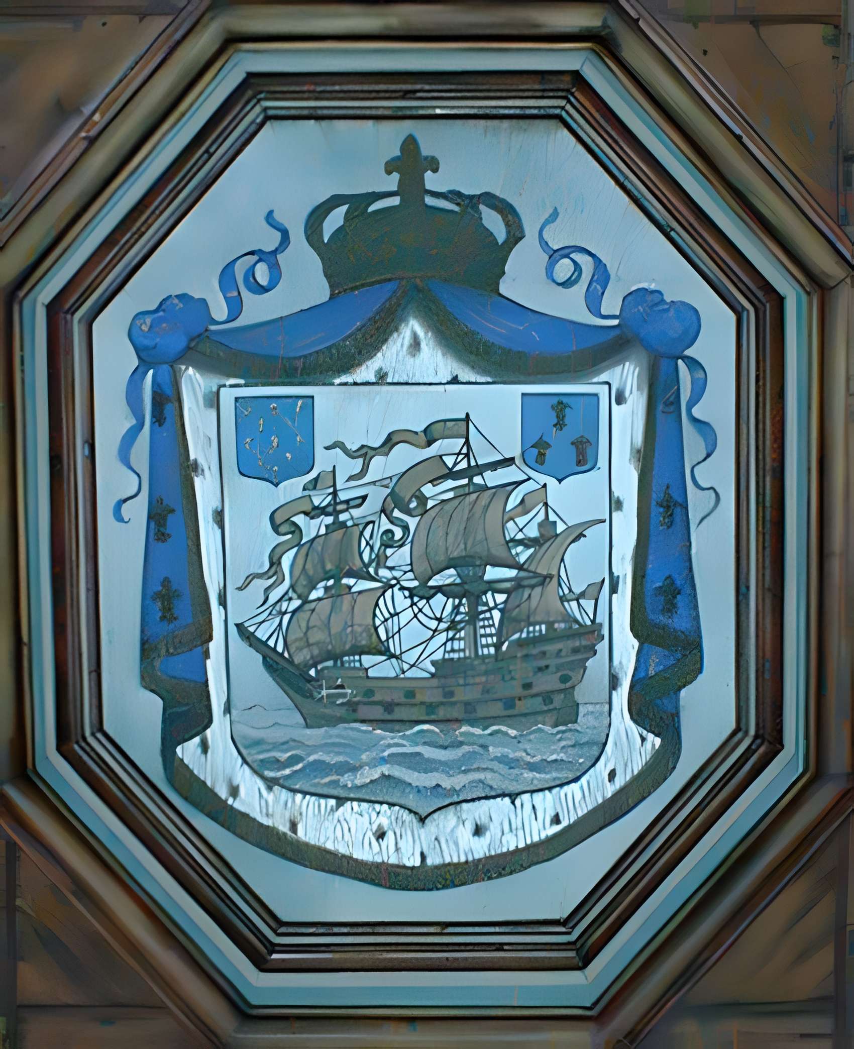 Ancien évêché, actuellement presbytère, mairie et hôtel de ville