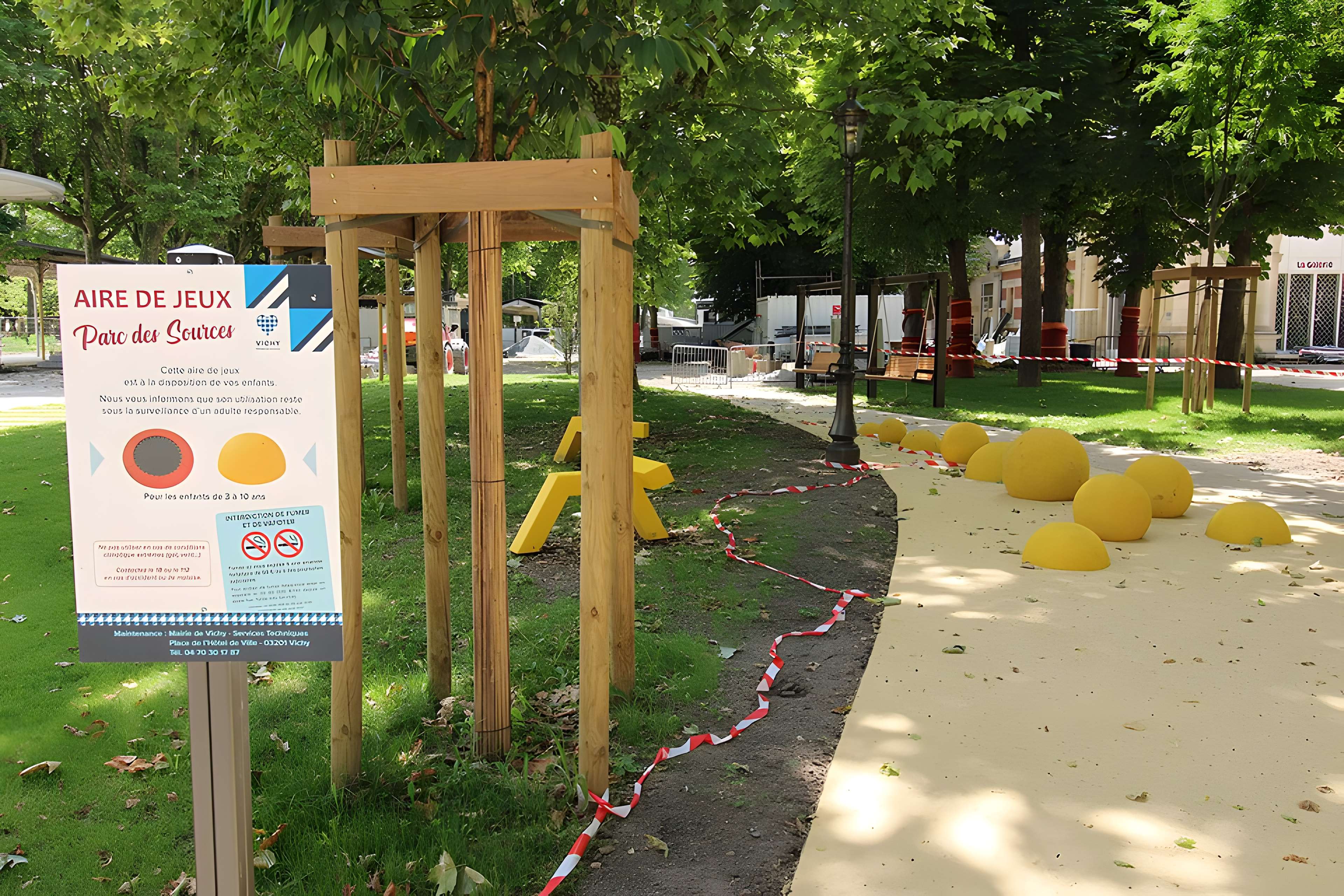 Parc des Sources à Vichy