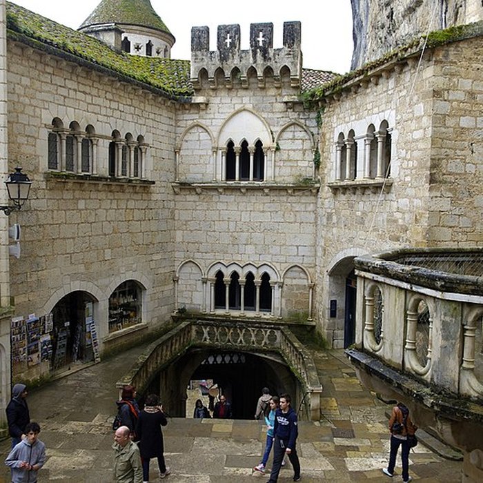 Photo de Parvis et escaliers de la cité religieuse de Rocamadour