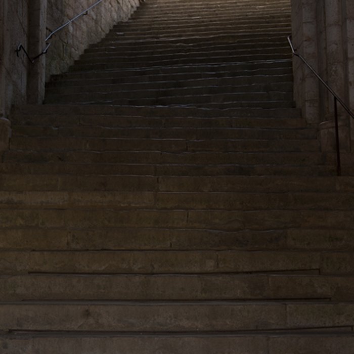 Photo de Parvis et escaliers de la cité religieuse de Rocamadour