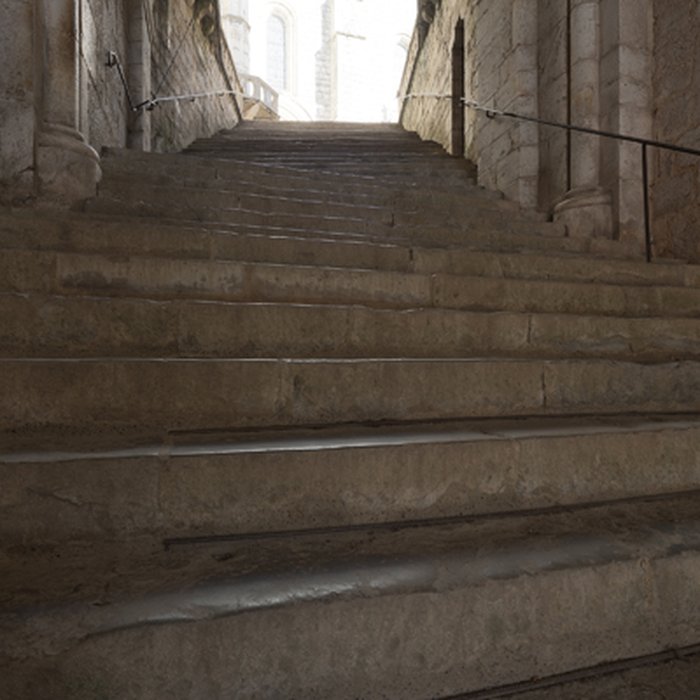 Photo de Parvis et escaliers de la cité religieuse de Rocamadour