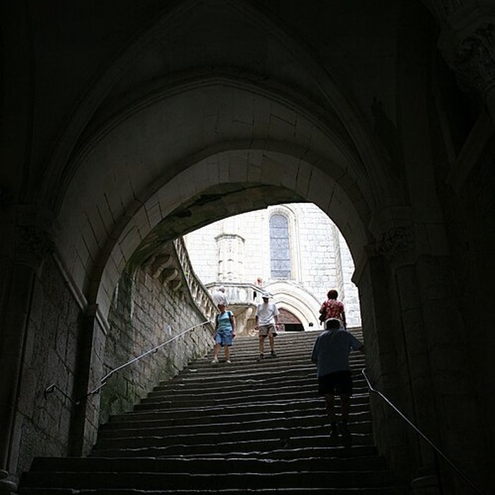 Photo de Parvis et escaliers de la cité religieuse de Rocamadour