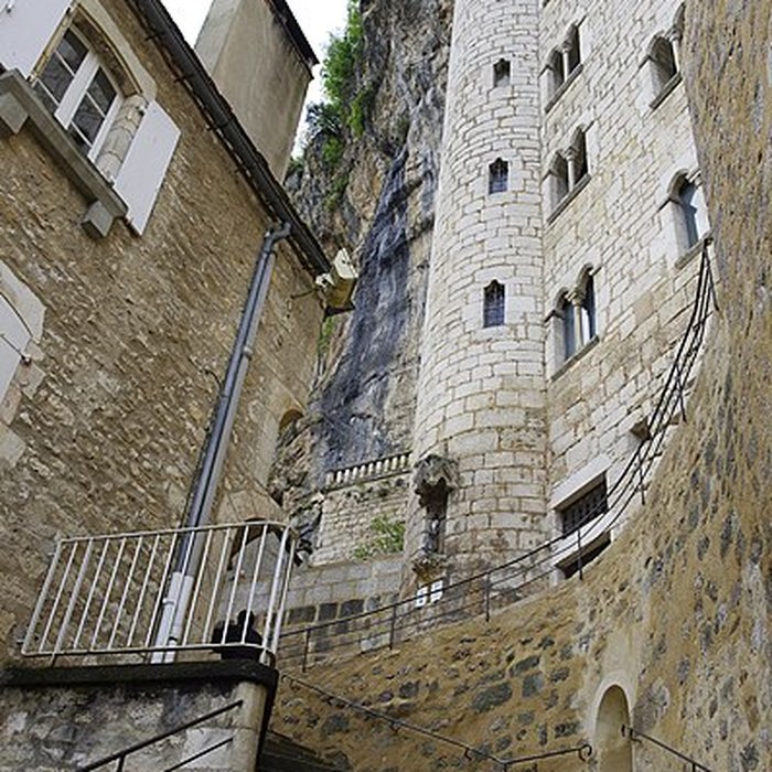 Photo de Parvis et escaliers de la cité religieuse de Rocamadour