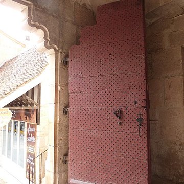 Parvis et escaliers de la cité religieuse de Rocamadour