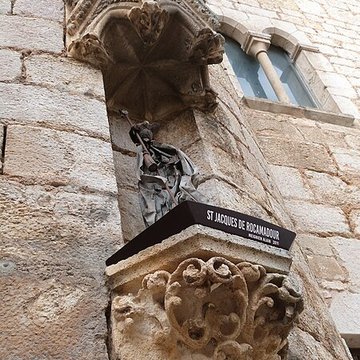 Parvis et escaliers de la cité religieuse de Rocamadour
