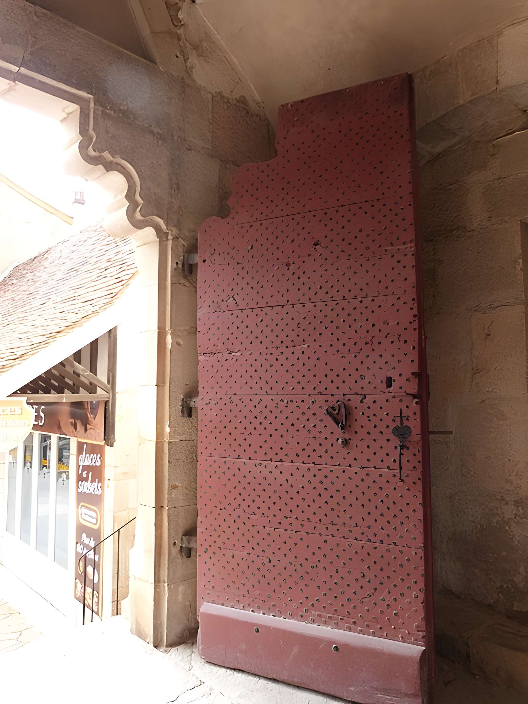 Parvis et escaliers de la cité religieuse de Rocamadour