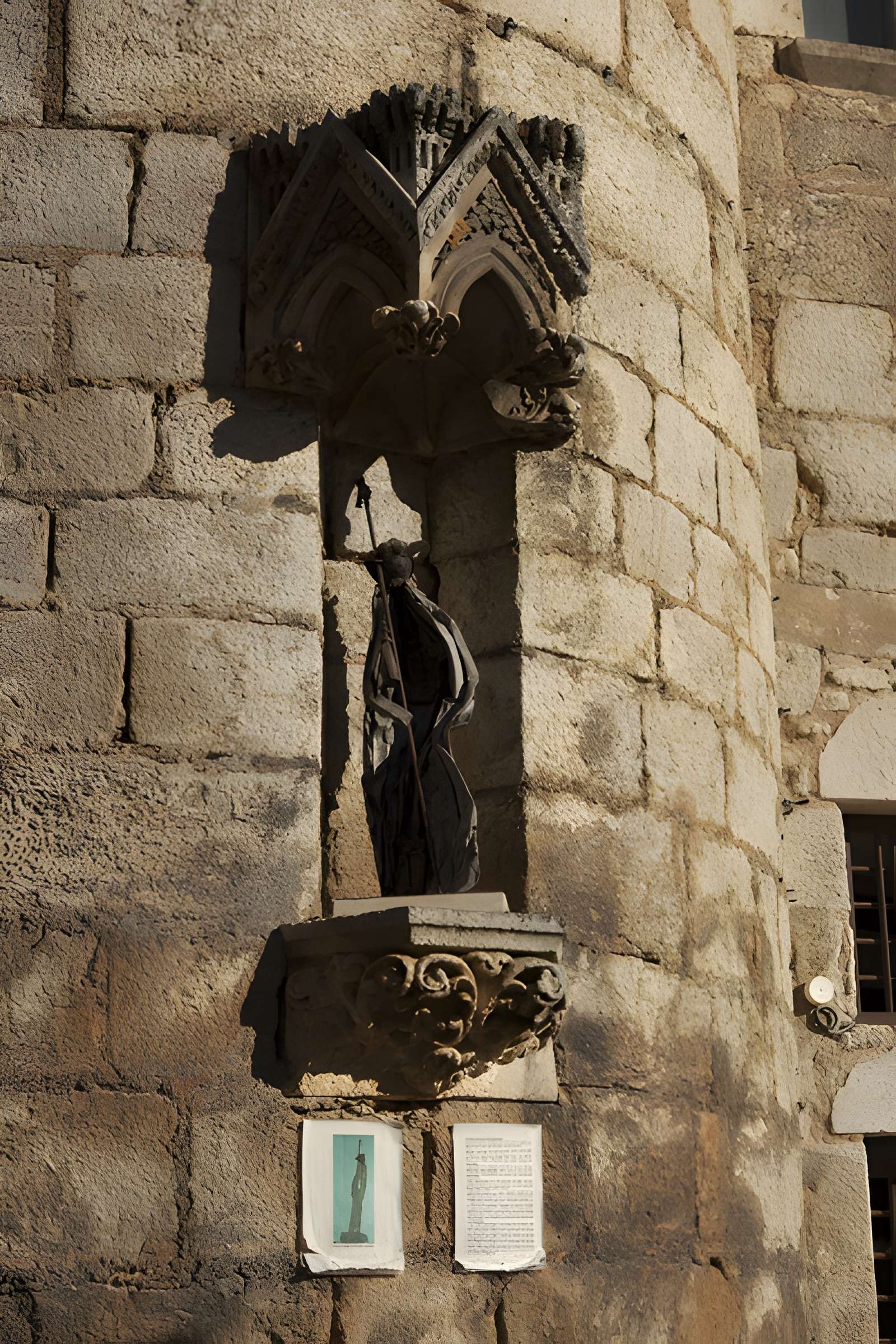 Parvis et escaliers de la cité religieuse de Rocamadour