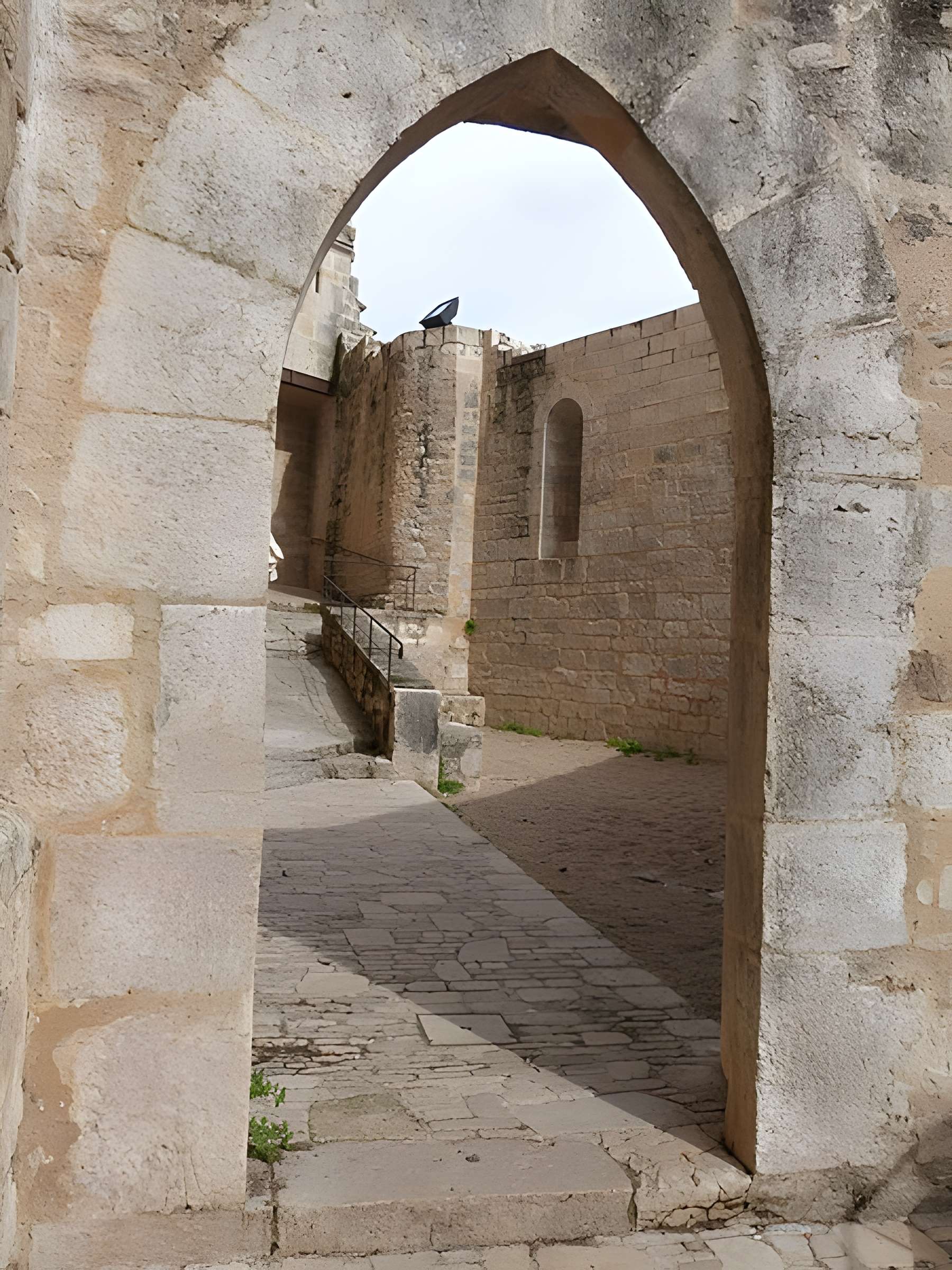 Parvis et escaliers de la cité religieuse de Rocamadour