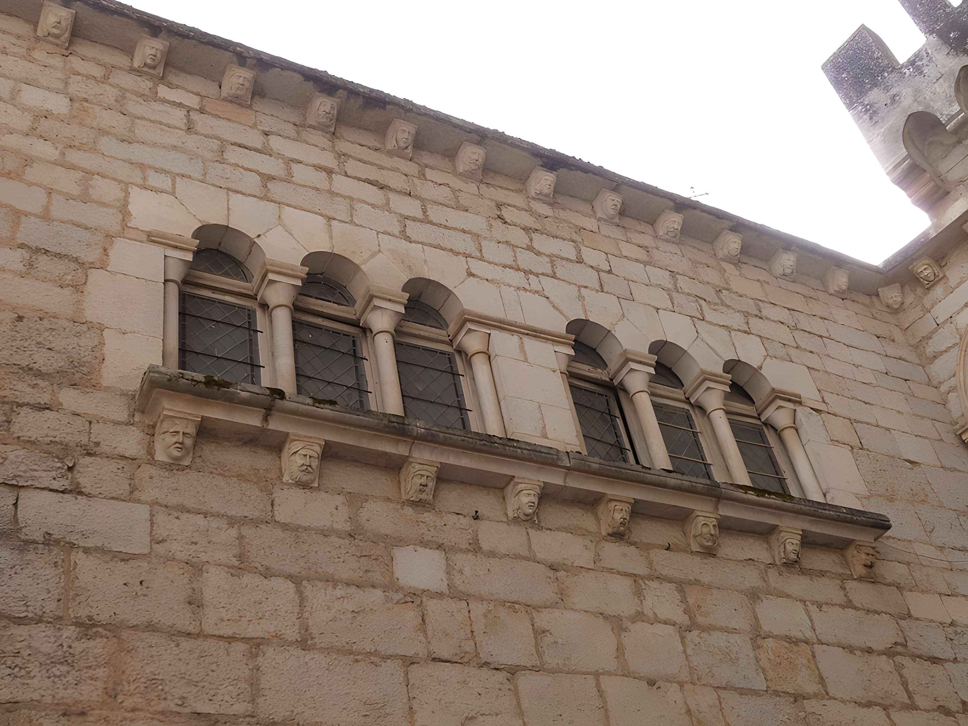 Parvis et escaliers de la cité religieuse de Rocamadour