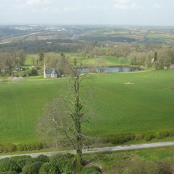 Pavillon de chasse de Moniven à Laz