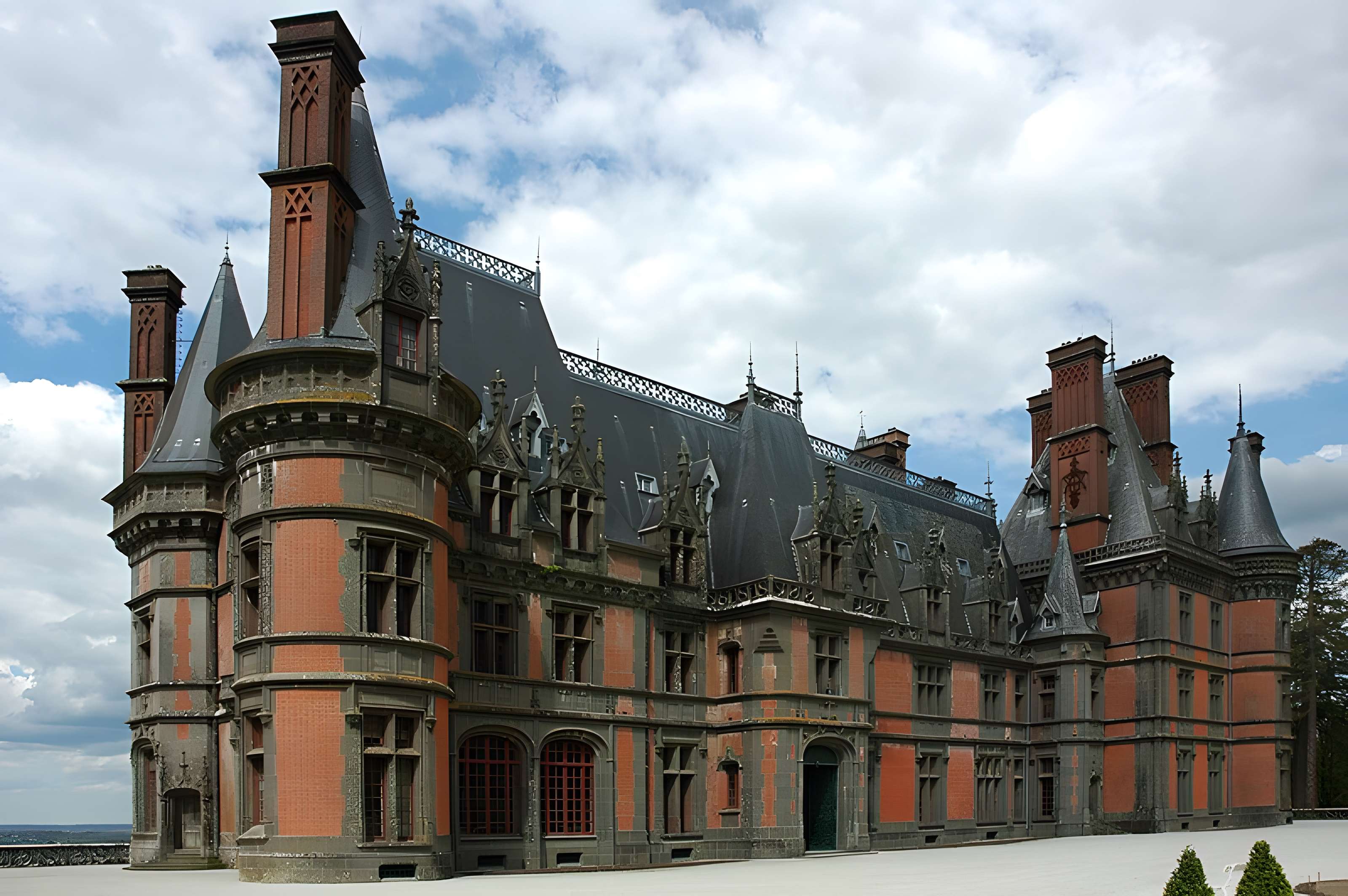 Pavillon de chasse de Moniven à Laz