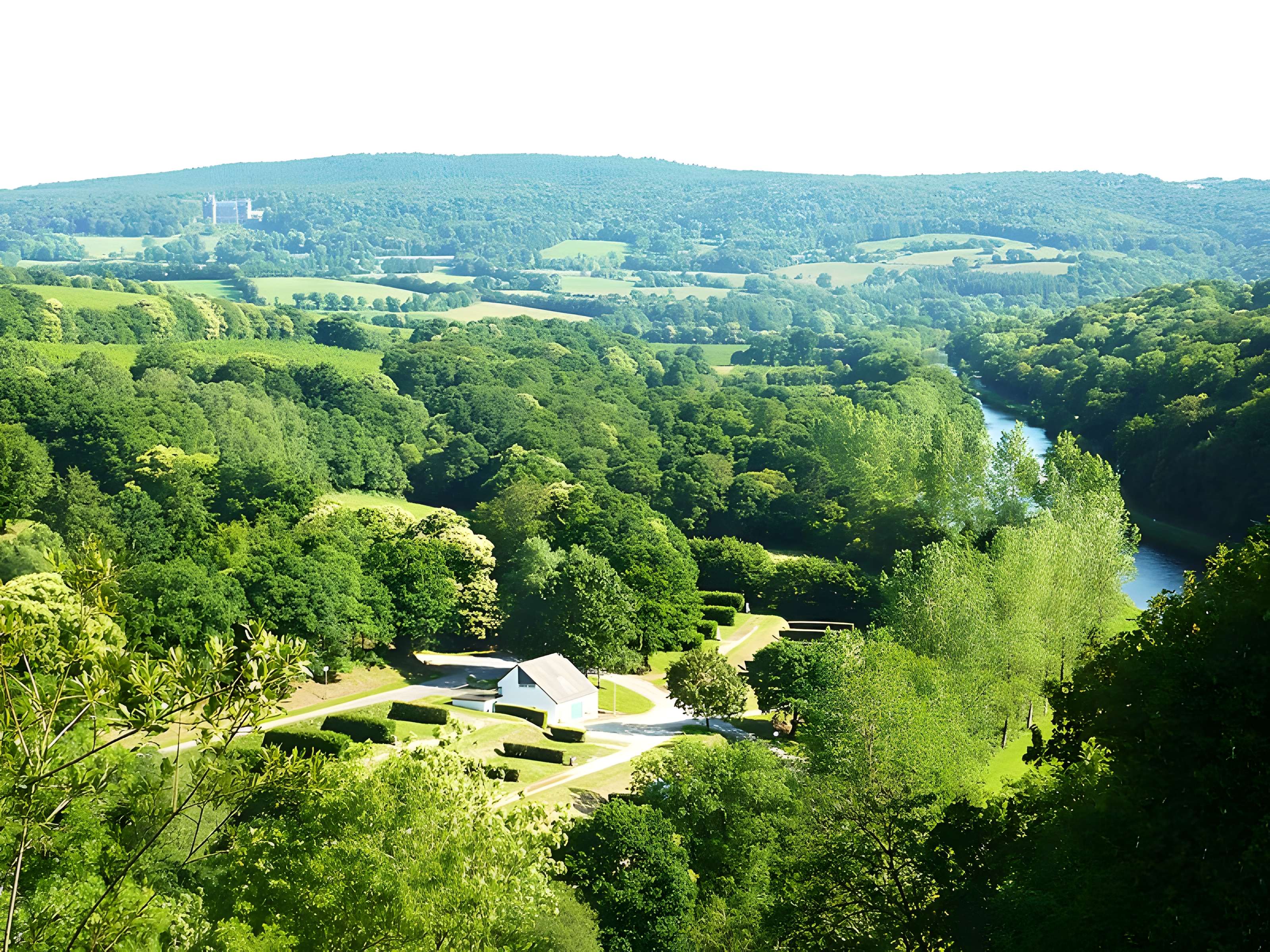 Pavillon de chasse de Moniven à Laz
