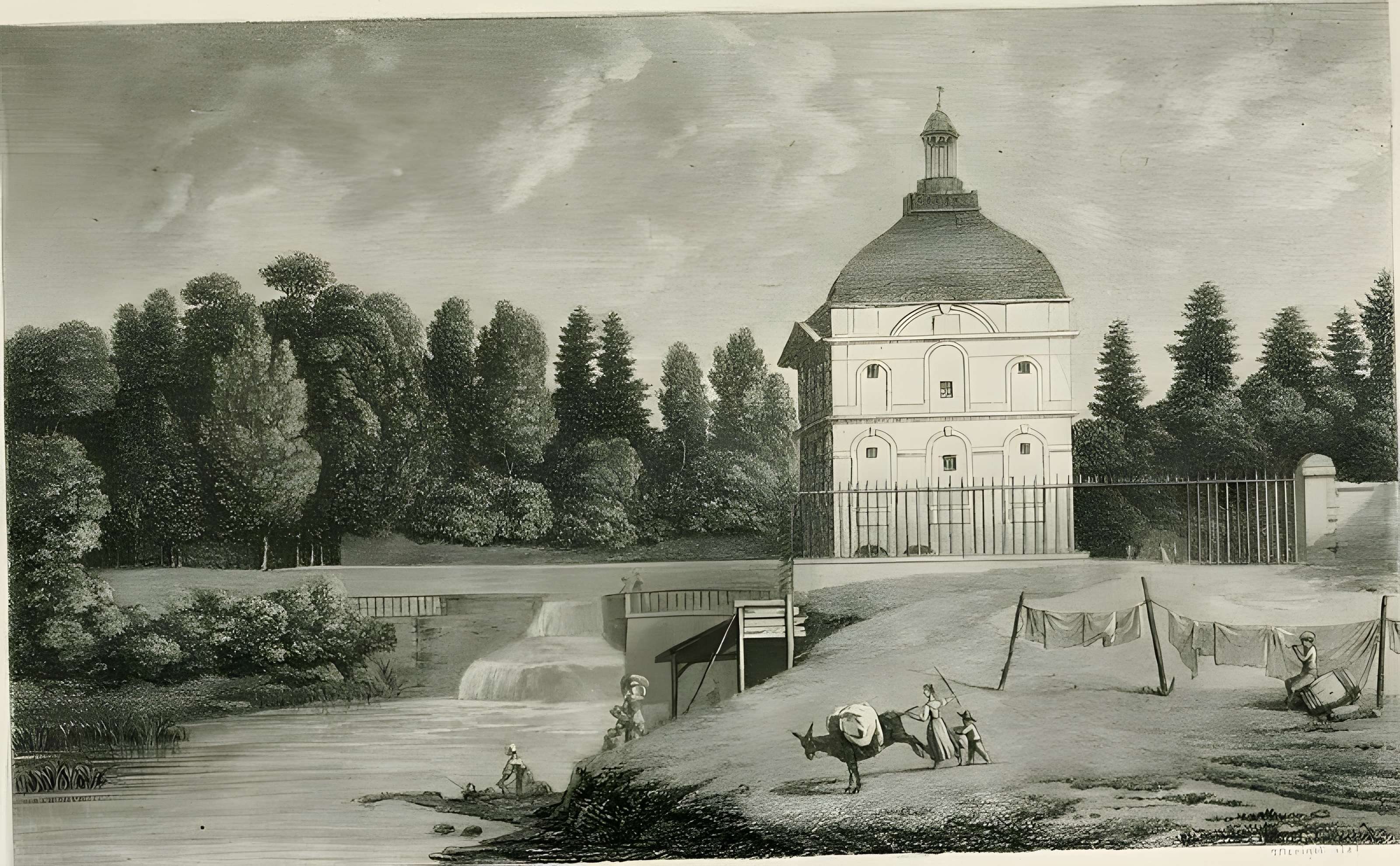 Pavillon de Manse à Chantilly