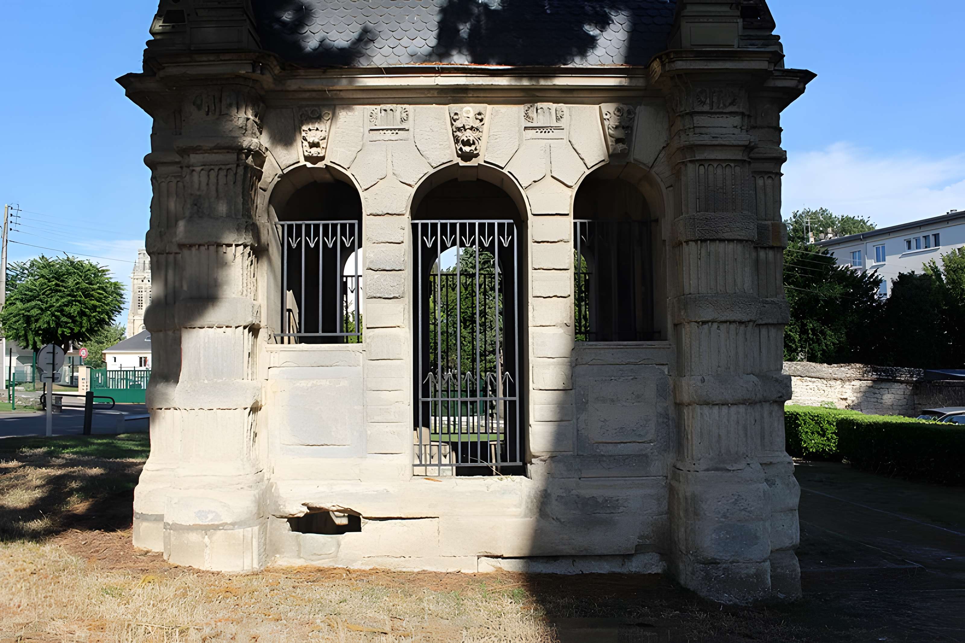 Pavillon du parc du Douai de Graville à Gisors