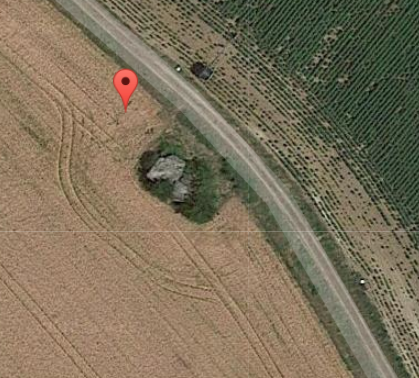 Pierre couverte de Gennes 