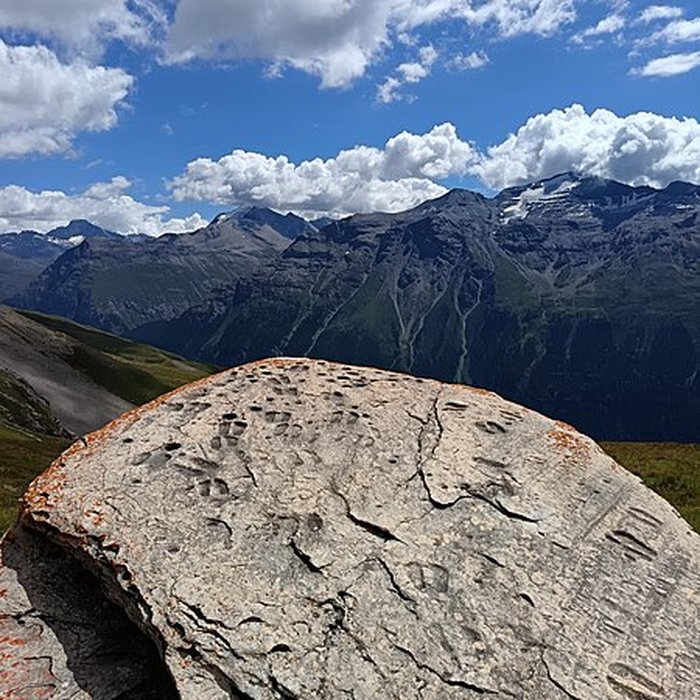 Photo de Pierre à cupules dite Pierre de Chantelouve