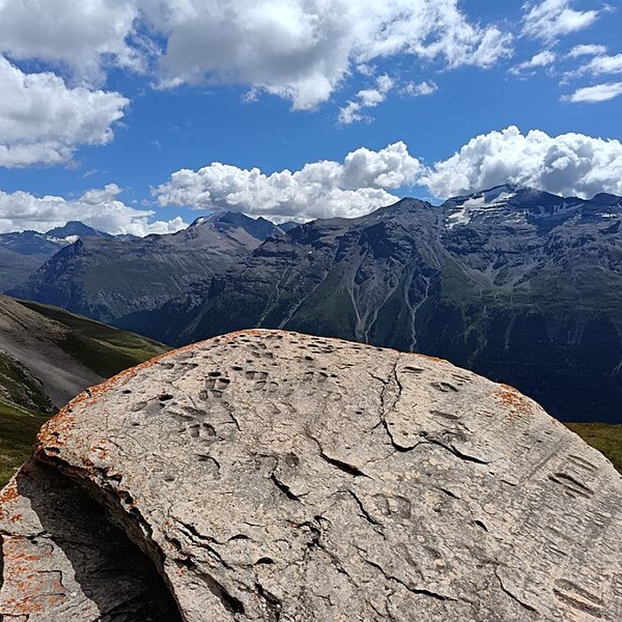 Photo de Pierre à cupules dite Pierre de Chantelouve