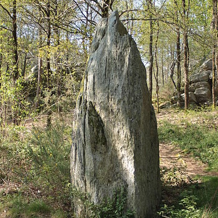Photo de Pierre dressée dite Fuseau à Berthe de Sévérac