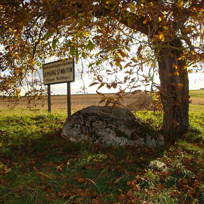 Photo de Polissoir fixe dit La Pierre Saint-Martin