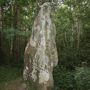 Menhir dit la Pierre-Fitte ou Pignon de Sainte-Aubierge