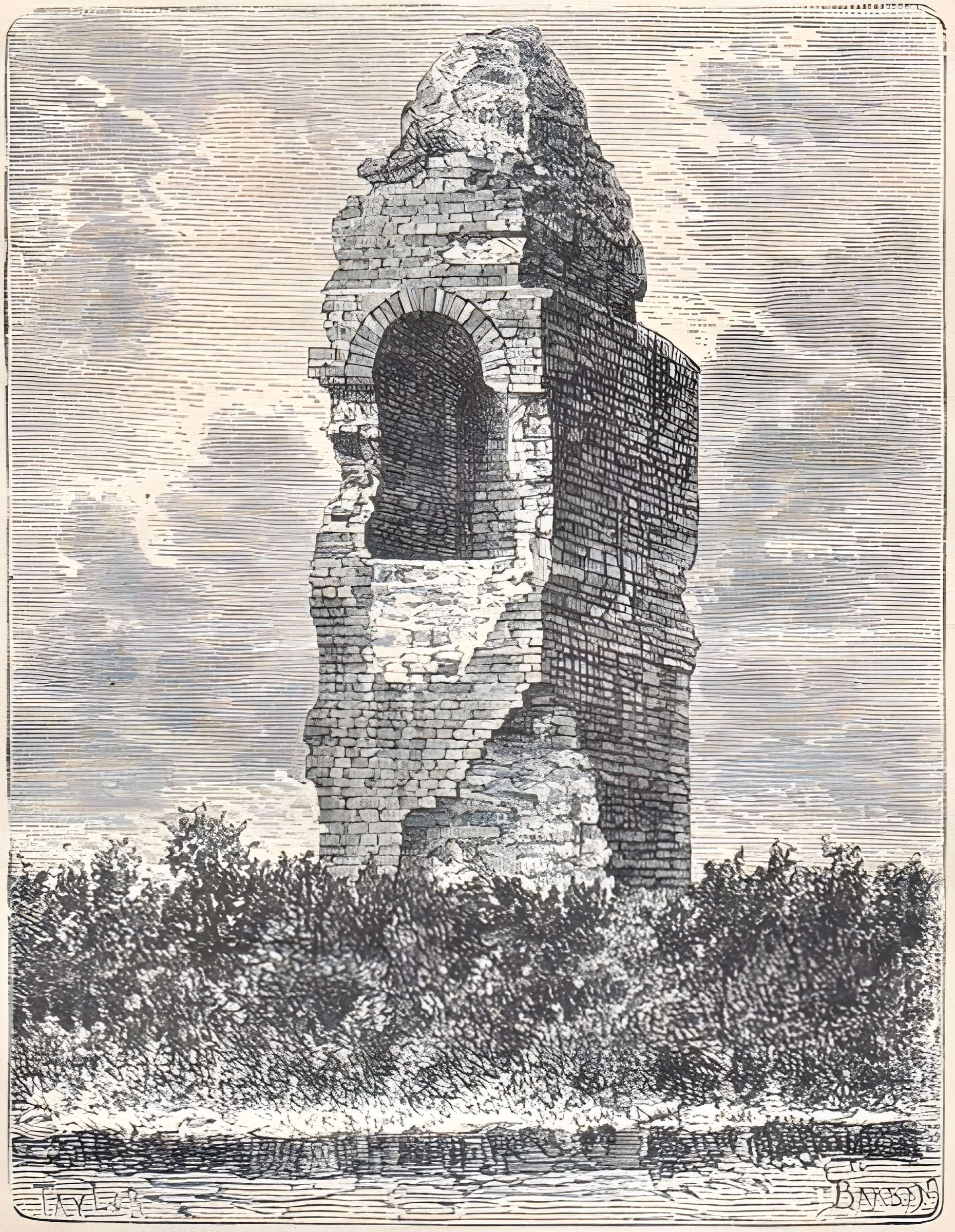 Pile romaine de Labarthe-Rivière 