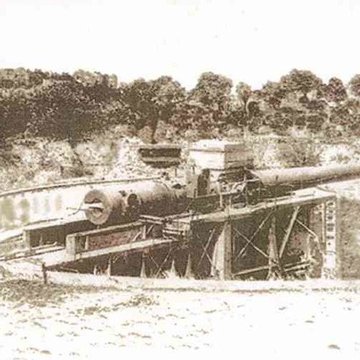 Plate-forme dartillerie de Semide