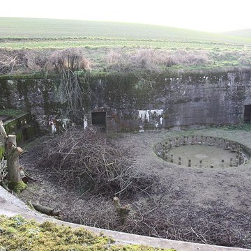 Plate-forme dartillerie de Semide