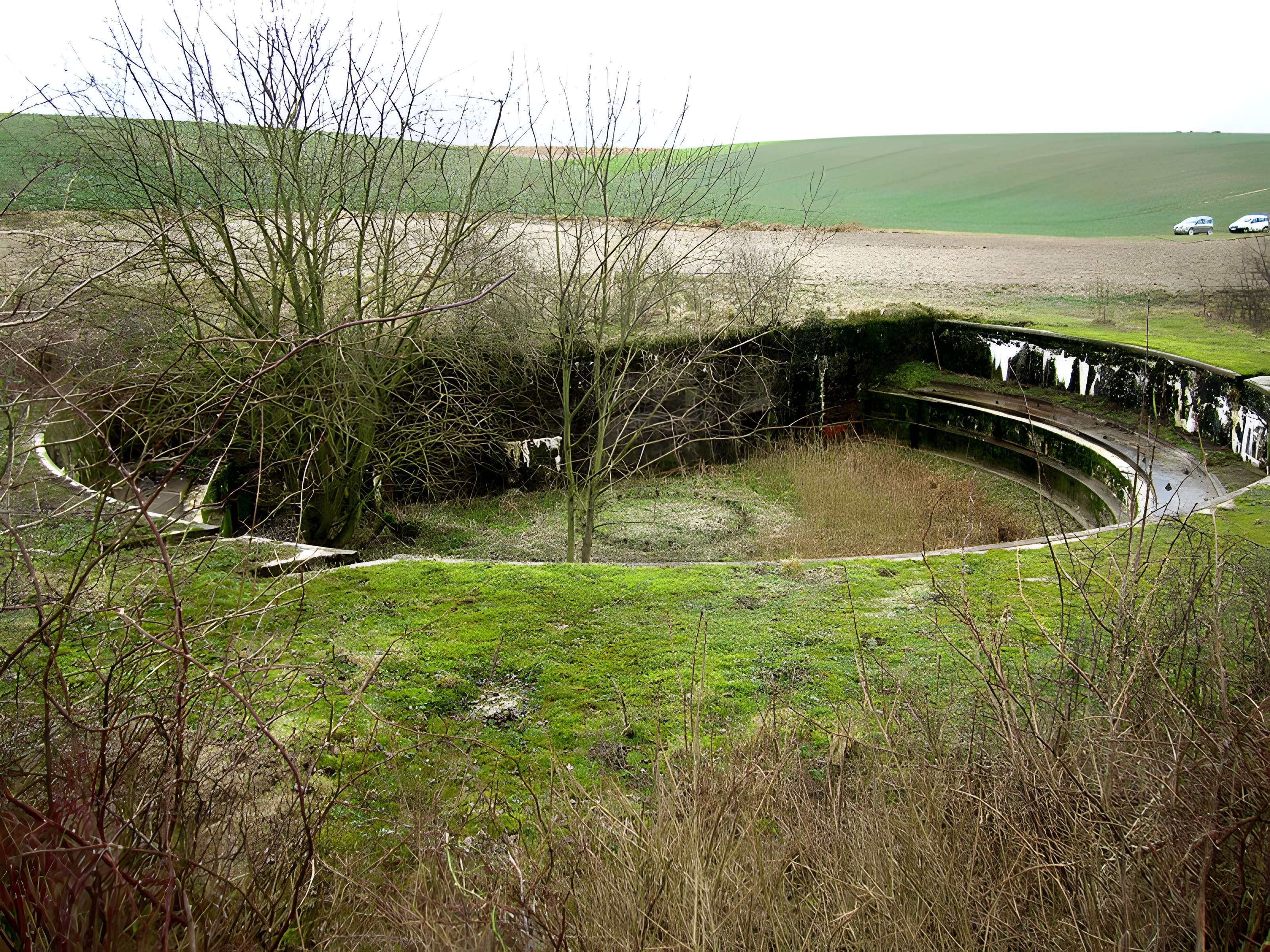 Plate-forme d'artillerie de Semide 
