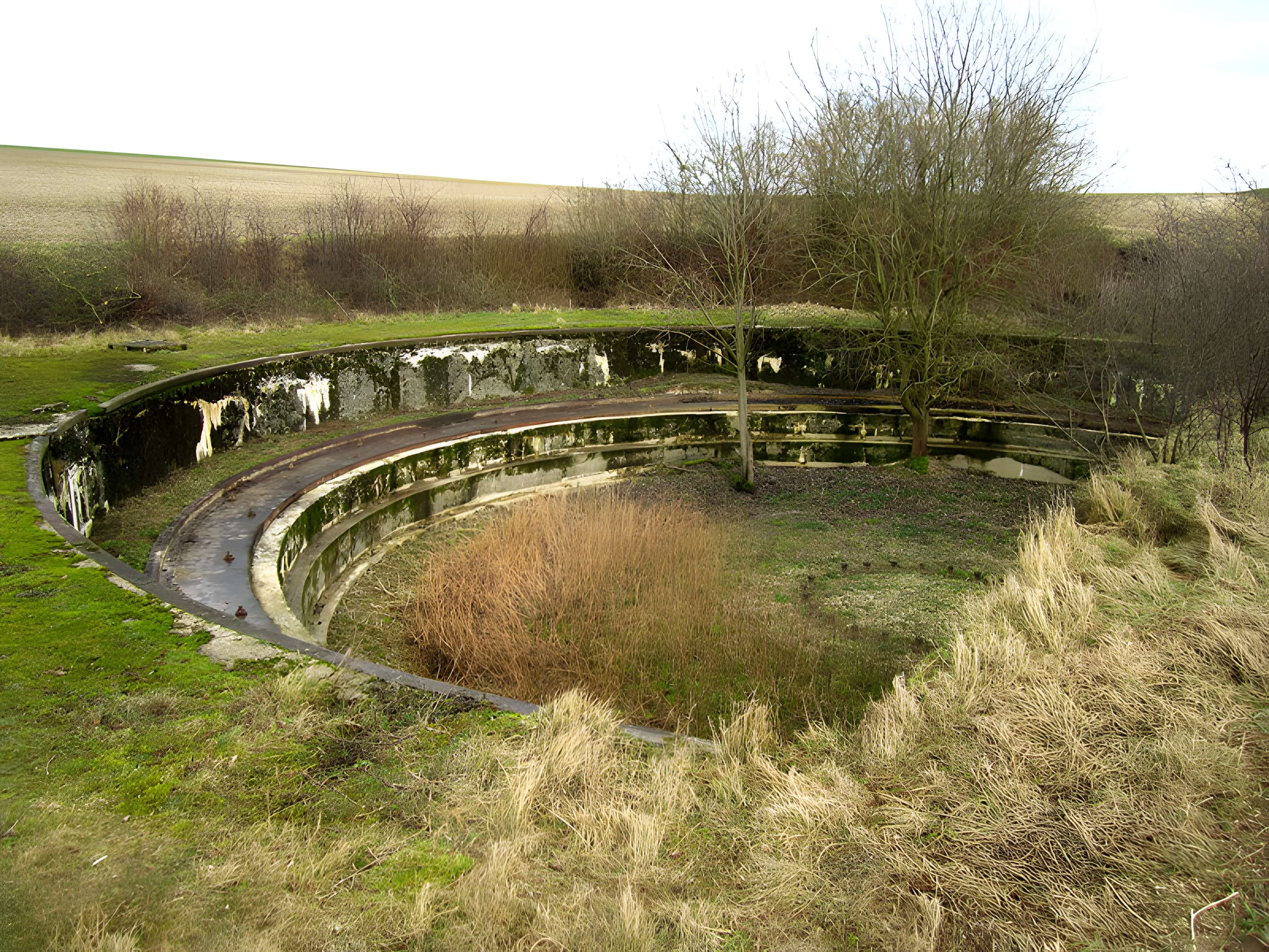 Plate-forme d'artillerie de Semide