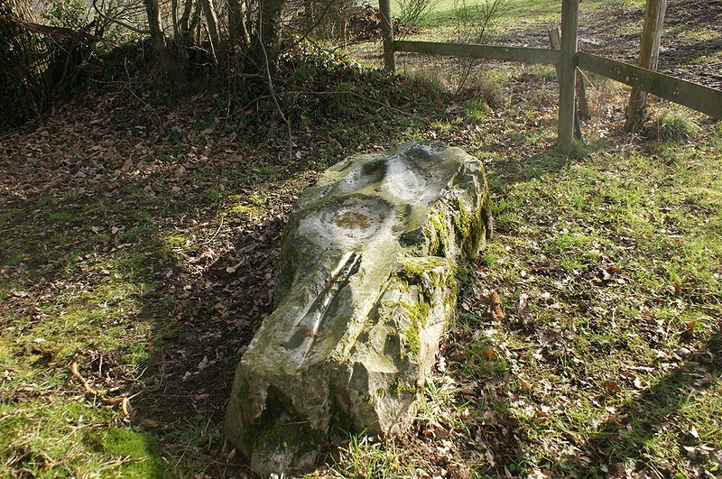 Photo de Polissoir dit La Pierre Saint-Guillaume de Montenay