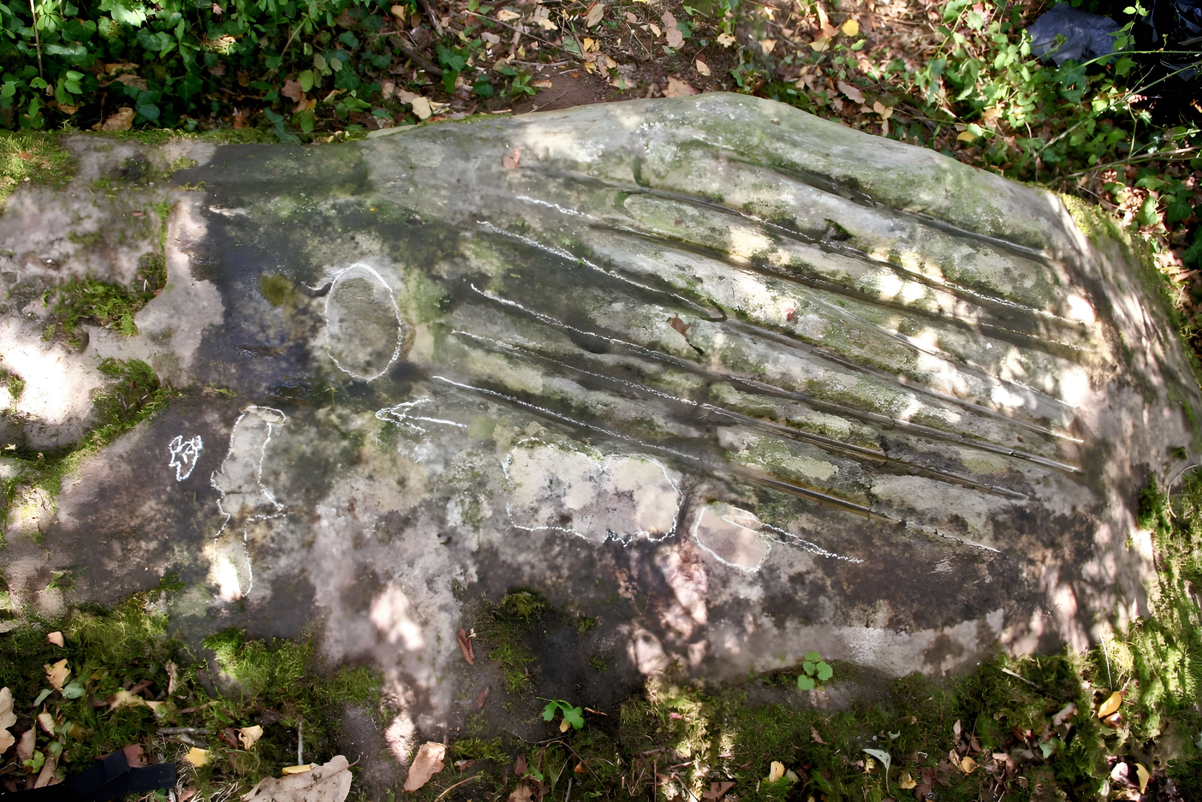 polissoir du goulet de noisy-sur-ecole polissoir de :le fond du goulay n°1
