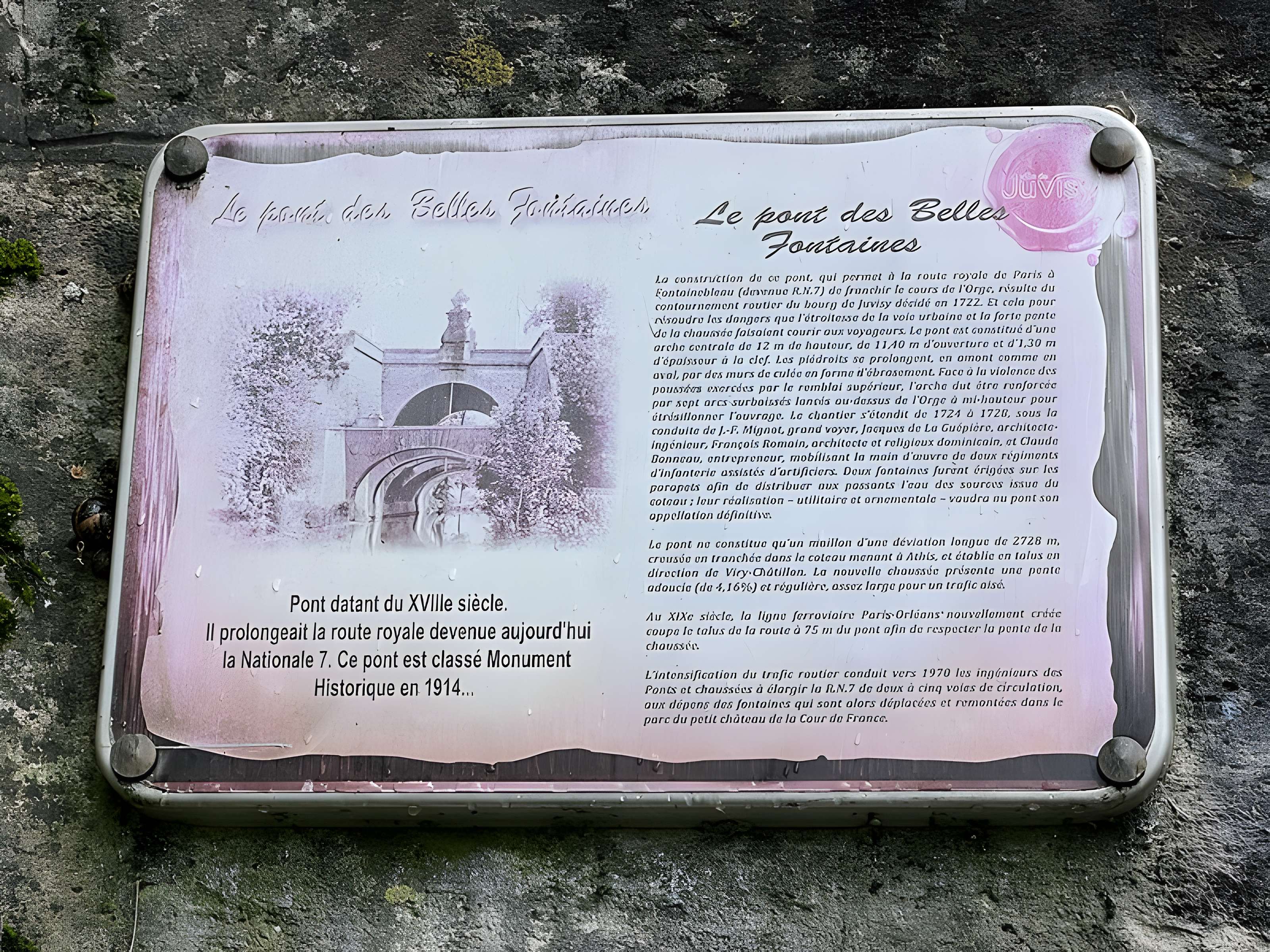 Pont des Belles Fontaines à Juvisy-sur-Orge