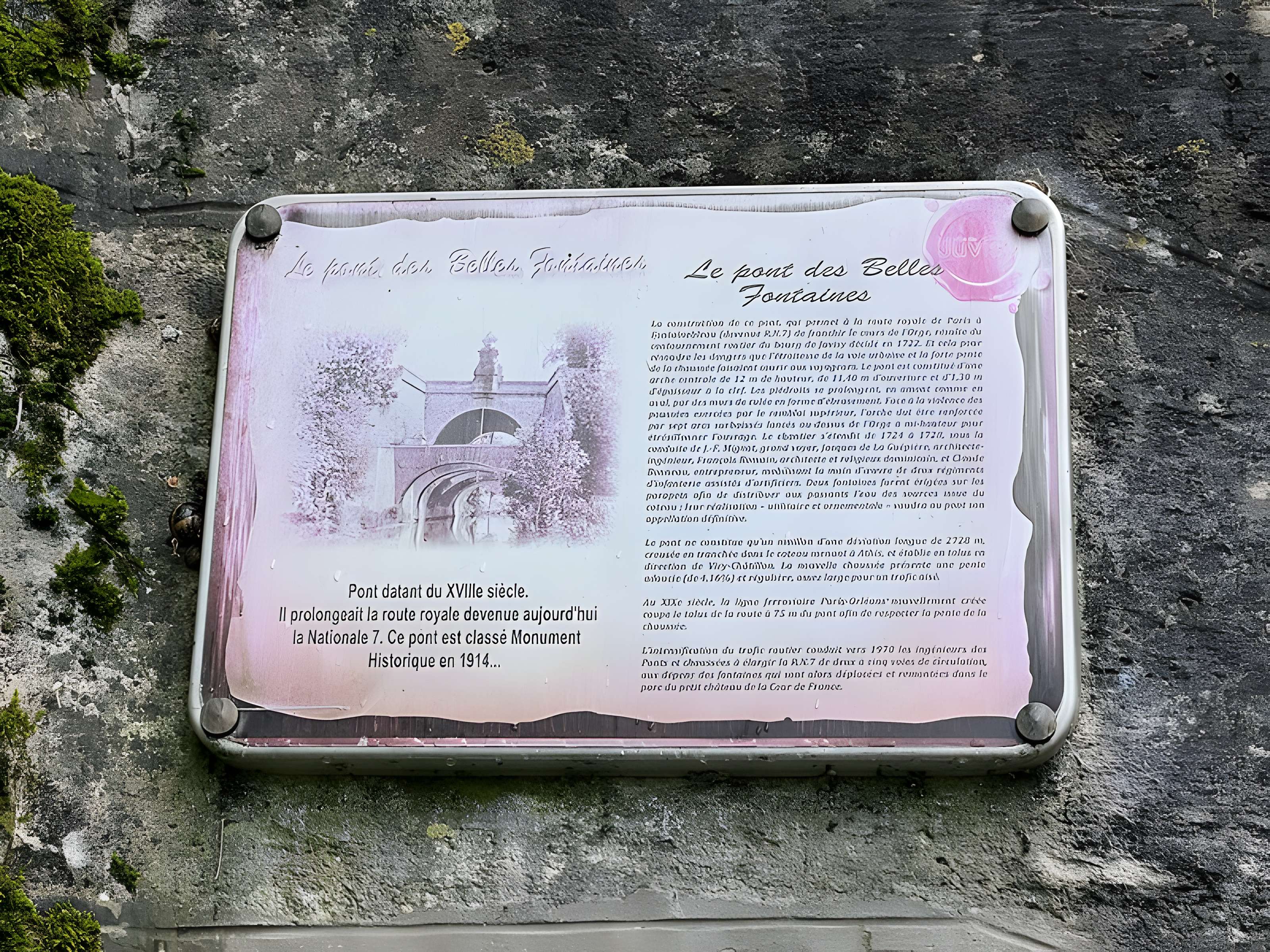 Pont des Belles Fontaines à Juvisy-sur-Orge