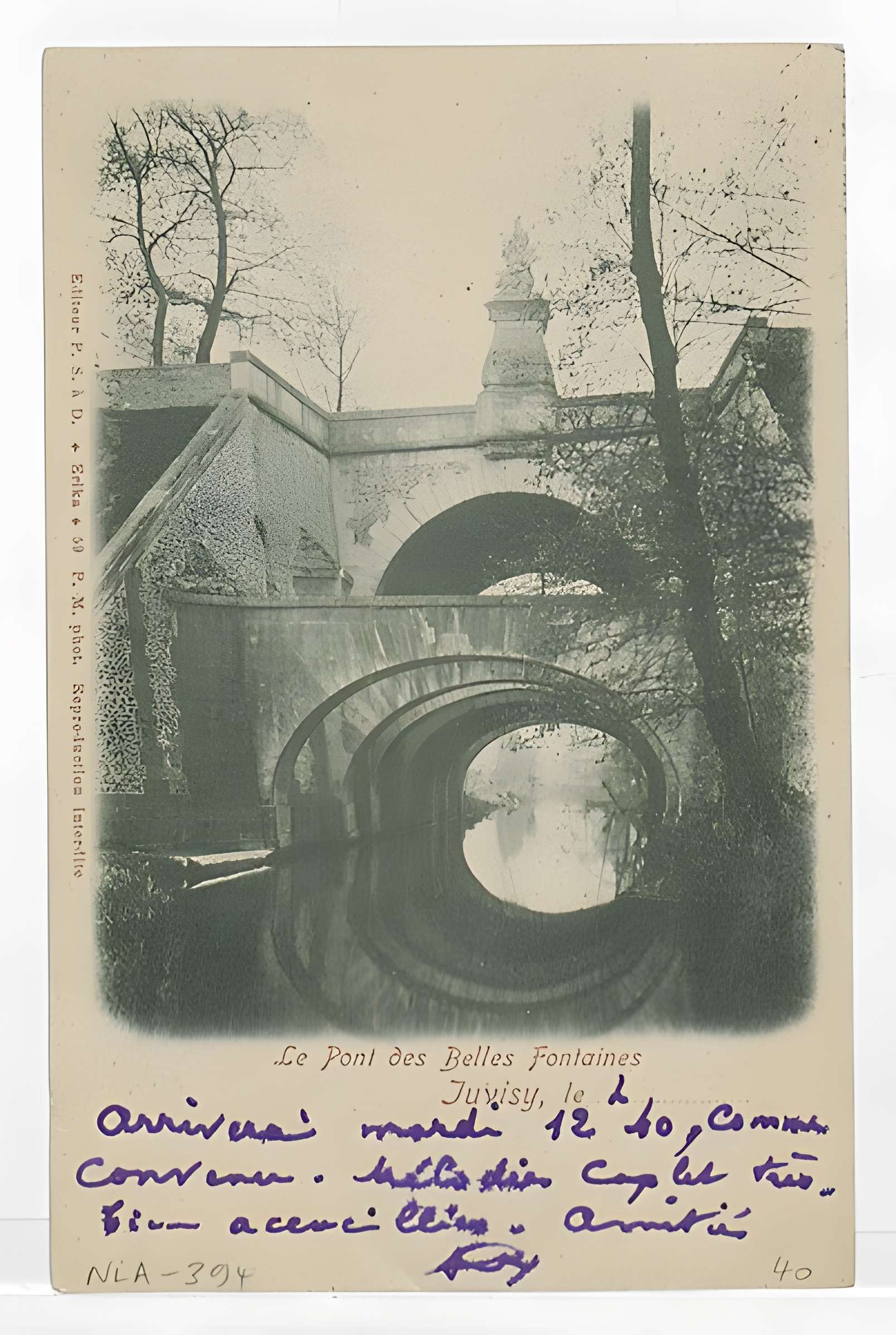 Pont des Belles Fontaines à Juvisy-sur-Orge