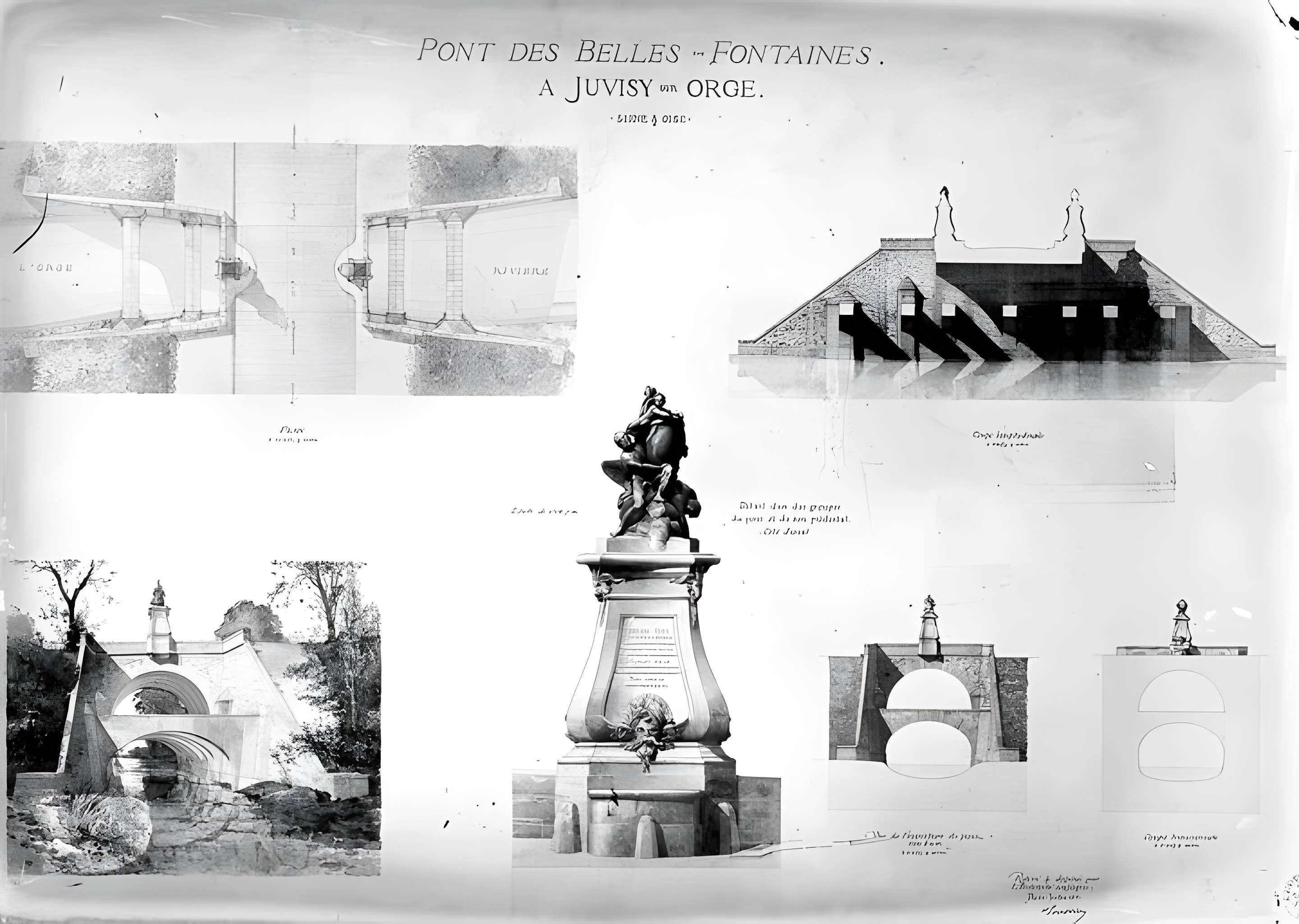 Pont des Belles Fontaines à Juvisy-sur-Orge